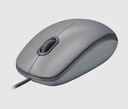 LOGITECH M110 SILENT GRIS - MOUSE USB DE TAMANO NORMAL CON CABLE / SILENCIOSO / ÓPTICA / 1000 DPI / PLUG AND PLAY