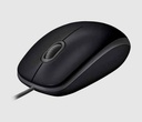 LOGITECH M110 SILENT NEGRO - MOUSE USB DE TAMANO NORMAL CON CABLE / SILENCIOSO / ÓPTICA / 1000 DPI / PLUG AND PLAY