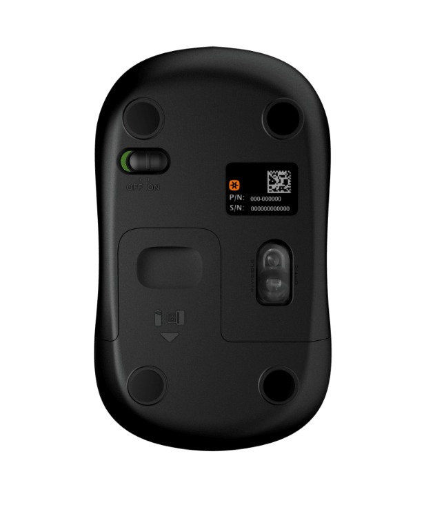 LOGITECH M317C POW / RATÓN INALÁMBRICO PARA PORTATILES / NANO RECEPTOR USB / SUJECIÓN CÓMODA