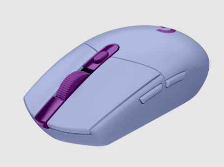 LOGITECH G305 LIGHTSPEED LILA - MOUSE INALÁMBRICO GAMING 12000 DPI / NANO RECEPTOR USB / 6 BOTONES PROGRAMABLES / ZERO SMOOTHING / LILAC
