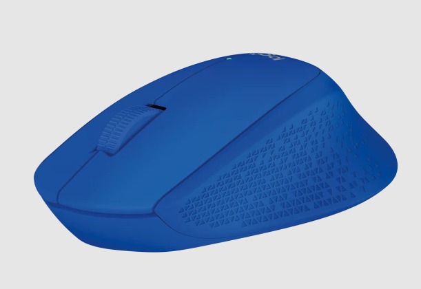 LOGITECH M280 - RATÓN / 1000 DPI / 2,4 GHZ / NANO RECEPTOR / USB 2.0 / 3 BOTONES / AZUL
