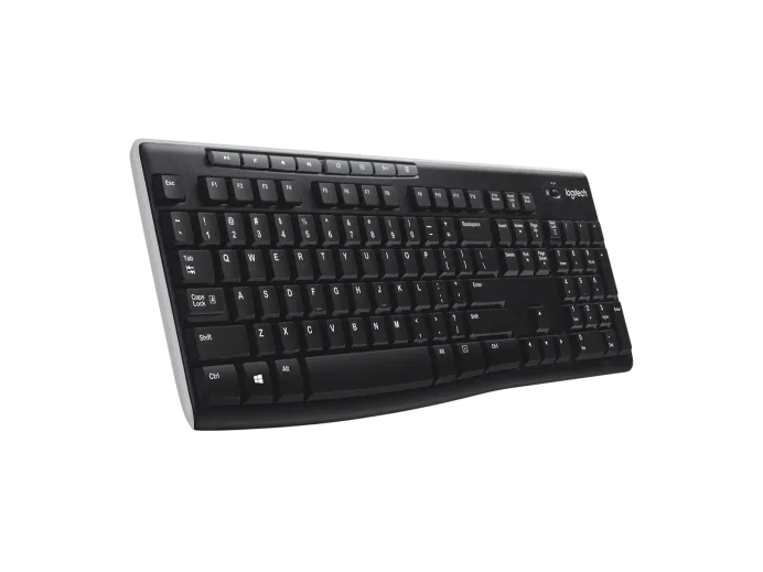 LOGITECH K270 / TECLADO INALAMBRICO 2.4GHZ / RECEPTOR USB / RESISTENTE A SALPICADURA / ESPAÑOL