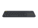 LOGITECH WIRELESS TOUCH KEYBOARD K400 PLUS - TECLADO INALÁMBRICO CON TOUCHPAD MULTITOQUE / RECEPTOR UNIFYING USB HASTA 10M / ESPAÑOL