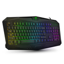T-DAGGER TANKER RAINBOW T-TGK106 - TECLADO GAMING / ILUMINACION RGB LED 3 COLOR BACKLIGHT / INGLES / NEGRO