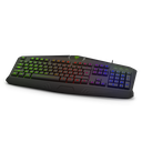 T-DAGGER TANKER RAINBOW T-TGK106 - TECLADO GAMING / ILUMINACION RGB LED 3 COLOR BACKLIGHT / INGLES / NEGRO