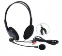KINGMOX DSY-AP100A / AUDIFONO ALAMBRICO / CON MICROFONO / 3.5MM / INCLUYE ADAPTADOR DE UNION AUXILIAR