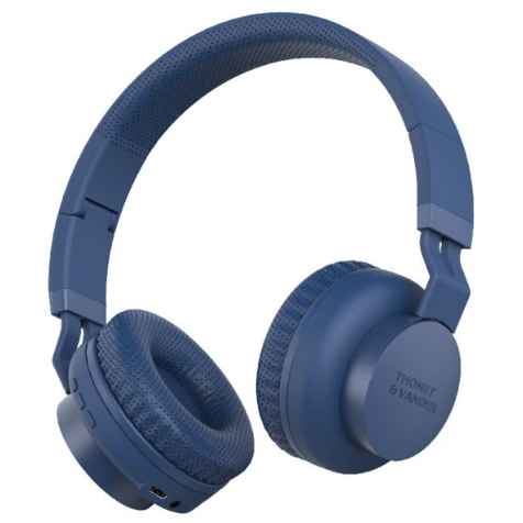 THONET & VANDER DAUER BLUE / HEADSET INALAMBRICO BLUETOOTH / CONTROL DE VOLUMEN / MICROFONO / CARGA USB-C / PLEGABLE