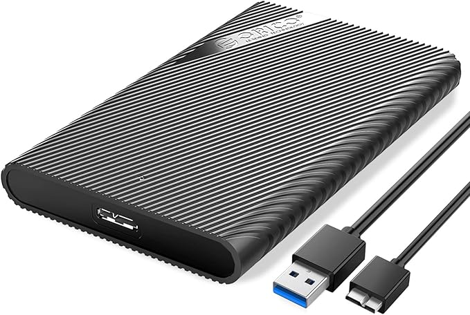 ORICO CAJA EXTERNA 2521U3-BK-EP - ENCLOSURE USB 3.0 / 2.5 INCH HDD / SSD / 128 X 80 X 15MM / NEGRO