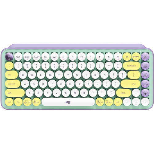 LOGITECH POP KEYS DAYDREAM / TECLADO MECANICO INALAMBRICO TKL / TECLAS CONFIGURABLE / CONEXION BLUETOOTH / 12 ACCESO DIRECTO / WINDOW & MAC / INGLES