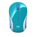 LOGITECH M187 MINI - RATON INALAMBRICO / COLOR VERDE AZULADO
